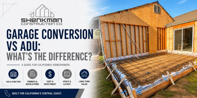 Garage Conversion vs ADU: What’s the Difference?