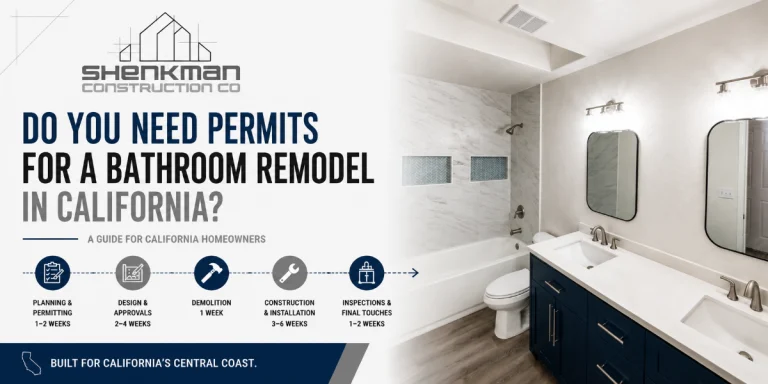 Do You Need Permits for a Bathroom Remodel in California?